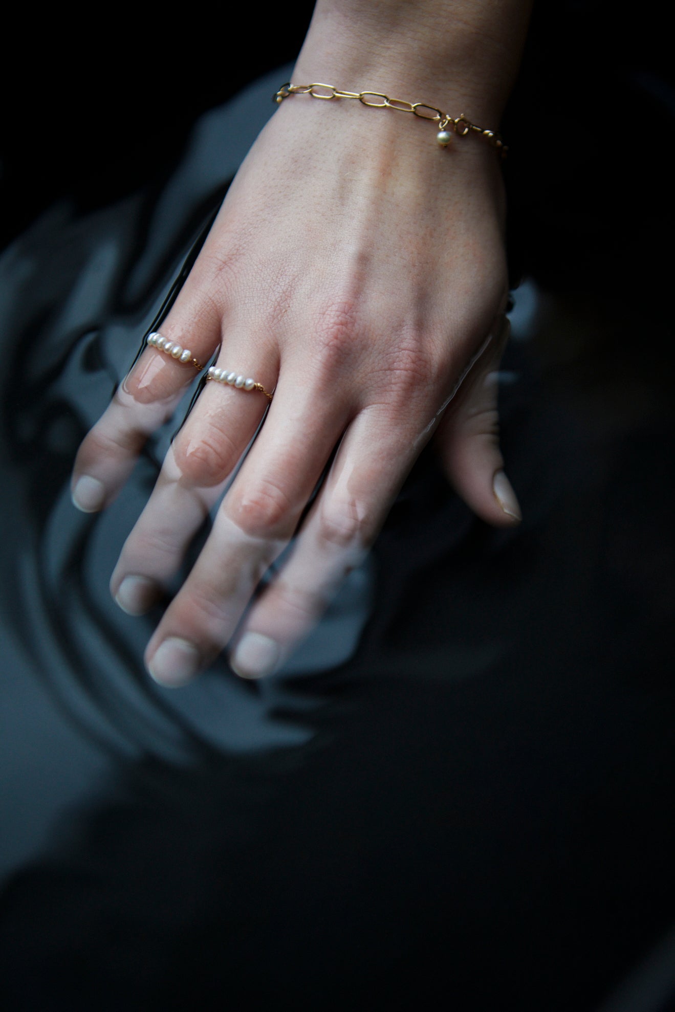 Poppy Pearl Ring